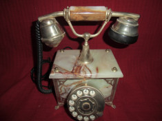 Telefon retro din onix NR 2 PRET PE BUCATA foto