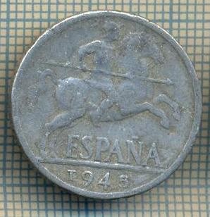 10595 MONEDA- SPANIA - 10 CENTIMOS -anul 1945 -STAREA CARE SE VEDE foto