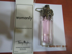 PARFUM TESTER T.M WOMANITY -80 ML -SUPER PRET ,SUPER CALITATE! foto