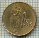 10553 MONEDA- SLOVACIA -1 KORUNA -anul 1993 -STAREA CARE SE VEDE, Europa