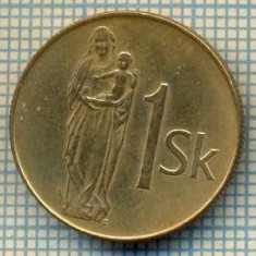 10553 MONEDA- SLOVACIA -1 KORUNA -anul 1993 -STAREA CARE SE VEDE