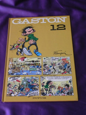 Gaston 12 Franquin editie definitiva 1997 benzi desenate franceza (f0877 foto