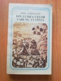 w1 Din Lumea Celor Cari Nu Cuvanta / Cuvinta- Emil Garleanu