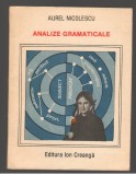 (C7428) ANALIZE GRAMATICALE - AUREL NICOLESCU