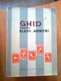 h6 Ghid Pentru Elevii Arbitrii