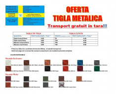 TIGLA METALICA foto