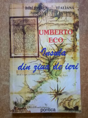 Umberto Eco ? Insula din ziua de ieri foto