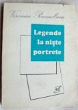 VERONICA PORUMBACU:LEGENDE LA NISTE PORTRETE/1974(99 DESENE+FACSIMILE SCRIITORI)