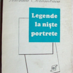 VERONICA PORUMBACU:LEGENDE LA NISTE PORTRETE/1974(99 DESENE+FACSIMILE SCRIITORI)