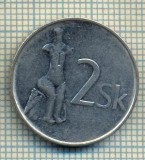 10550 MONEDA- SLOVACIA -2 KORUNA -anul 2002 -STAREA CARE SE VEDE, Europa