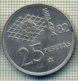 10570 MONEDA- SPANIA - 25 PESETAS -anul 1980(82) -STAREA CARE SE VEDE, Europa