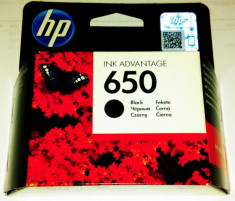 Cartus ORIGINAL HP650 NEGRU CZ101AE Hp-650 Black 360 pagini foto