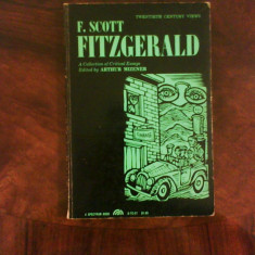 F. Scott Fitzgerald. A Collection of Critical Essays, ed. princeps