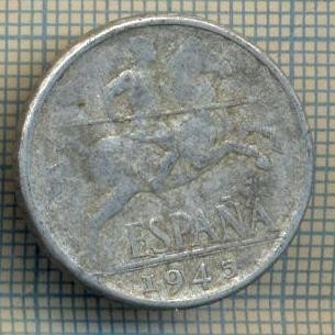 10596 MONEDA- SPANIA - 10 CENTIMOS -anul 1945 -STAREA CARE SE VEDE foto