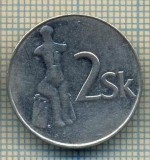 10548 MONEDA- SLOVACIA -2 KORUNA -anul 1995 -STAREA CARE SE VEDE, Europa