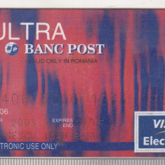 bnk card Card Bancar Banc Post Ultra