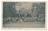 1423 - BRAILA, Restaurant, Park - old postcard - used, Circulata, Printata