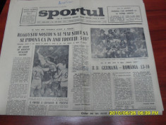 Ziar Sportul 30 11 1970 foto