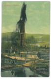 886 - MORENI, Dambovita, oil wells, Romania - old postcard - unused, Necirculata, Printata