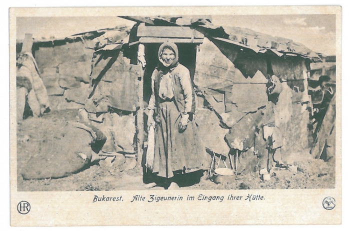1207 - BUCURESTI, Gypsy, Romania - old postcard - unused