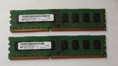 Memorie Ram 2 x 2 Gb DDR3 / Micron 10600U / 1333 Mhz / Dual chanell (9A) foto