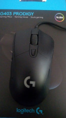 Mouse Gaming Logitech Wired G403 foto