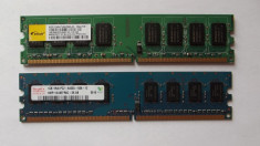 Memorie Ram 1 Gb DDR2 / Frecventa 800 Mhz / PC2-6400U pret pe bucata (10C) foto