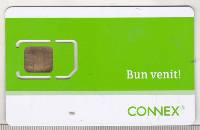 bnk card Cartela telefonica de colectie - SIM Connex - stare perfecta - RO-CON-GSM-0018C