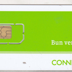 bnk card Cartela telefonica de colectie - SIM Connex - stare perfecta