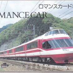 bnk card Japonia - cartela de tren Romance Car 5000