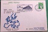 STRASBOURG 1979 - ANIVERSARE CONSILIULUI EUROPEI. CARTE POSTALA MNH (PA31)