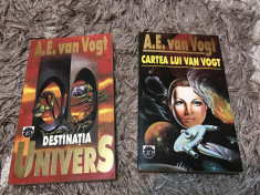 A.E van Vogt-Destina?ia Univers/Cartea lui Van Vogt foto