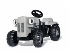 Tractor Copii Rolly Toys Little Grey Fergie Cu Remorca foto