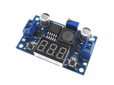 DC-DC converter step-down, IN:4-40V, OUT:1.25-37V, ( 2A ) LM2596S (DC322) foto