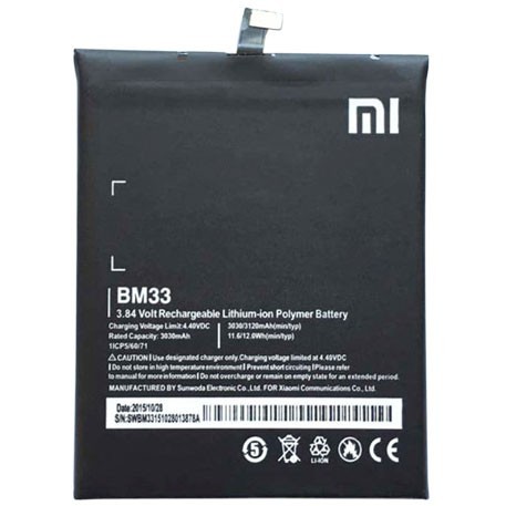 Acumulator Xiaomi 4i M4i mi4i amperaj 3030mAh cod BM33 nou original Acumulator Xiaomi 4i M4i mi4i amperaj 3030mAh cod BM33 nou original