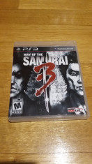 PS3 Way of the samurai 3 - joc original by WADDER foto