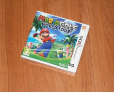 Joc Nintendo 3DS - Mario Golf World Tour , nou, sigilat foto