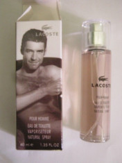 PARFUM 40 ML LACOSTE POUR HOMME --SUPER PRET,SUPER CALITATE! foto