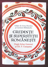 &amp;quot;CREDINTE SI SUPERSTITII ROMANESTI. Dupa Artur Gorovei si Gh. F. Ciausanu&amp;quot;, 2013 foto