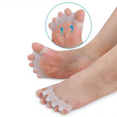 Orteza gel silicon orteza deget orteze degete Hallux valgus picior corectie mont foto