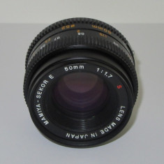 Obiectiv foto Mamyia - Sekor E 50mm F1.7 - Mamiya E - Made in Japan