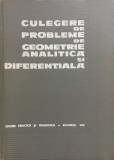 CULEGERE DE PROBLEME DE GEOMETRIE ANALITICA SI DIFERENTIALA - Ioanoviciu