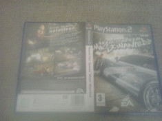 Need for Speed ? Most Wanted - NFS - PS2 Playstation [C] foto