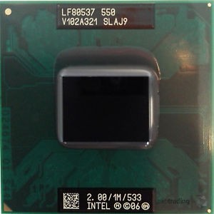 Procesor Laptop Intel Celeron M 550 SLAJ9 2GHz Socket P