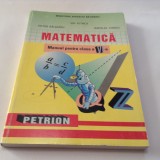 MATEMATICA MANUAL PENTRU CLASA A VI-A - Petrica, Balseanu, Chebici, Clasa 6