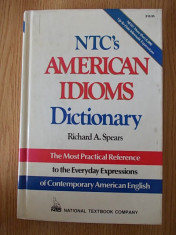 NTC,S AMERICAN IDIOMS DICTIONARY- cartonata foto