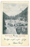 488 - Baile HERCULANE, Micro Power Plant, Litho - old postcard - used - 1901, Circulata, Printata