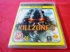 Joc Killzone 3 PS3, original, alte sute de jocuri! foto