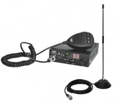 Kit Statie radio CB PNI ESCORT HP 8000L ASQ + Antena PNI Extra 40 + MAG PACK28 foto