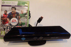 Senzor Kinect Adaptor Camera Consola Microsoft Xbox 360 + Joc FIFA FOTBAL foto